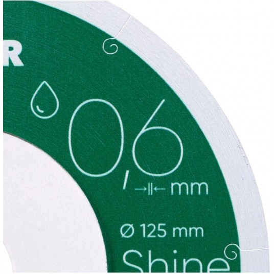 DISTAR TARCZA DIAM 125x0,6X6X22X23 1A1R SHINE -zdjęcie numer 4