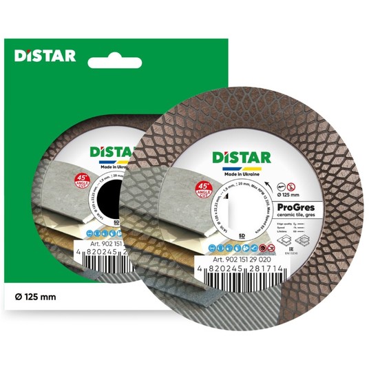 DISTAR TARCZA DIAM 125x1,9x8/20x22,23 PRO -zdjęcie numer 1