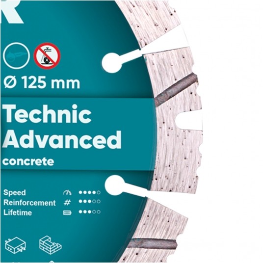 DISTAR TARCZA DIAM 125x2,2 TECHNIC ADVENCED -zdjęcie numer 2
