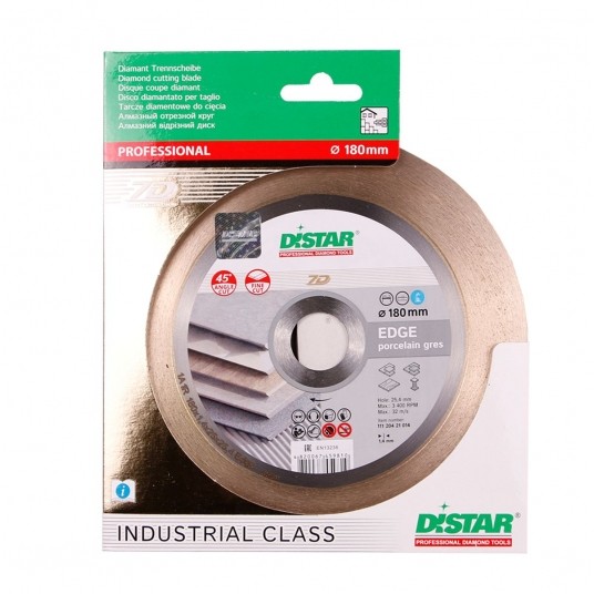 DISTAR TARCZA DIAM 180x1.4X25,4 EDGE PORCELAIN GR -zdjęcie numer 3