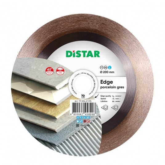 DISTAR TARCZA DIAM 200x1,4,25,4mm EDGE 7D -zdjęcie numer 1