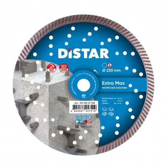 DISTAR TARCZA DIAM 230x2,5X12X22,23 EXTRA MAX -zdjęcie numer 1