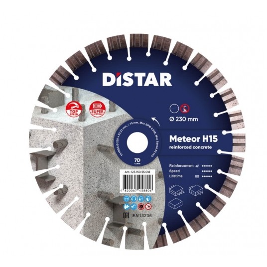 DISTAR TARCZA DIAM 230x2,6/1,6x15x22,23-28 METEOR -zdjęcie numer 1