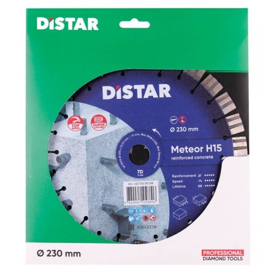 DISTAR TARCZA DIAM 230x2,6/1,6x15x22,23-28 METEOR -zdjęcie numer 2
