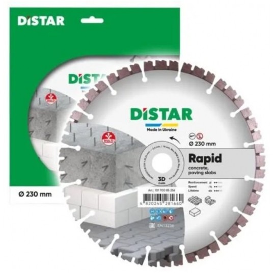 DISTAR TARCZA DIAM 230x22,23 RAPID CONCRETE -zdjęcie numer 1