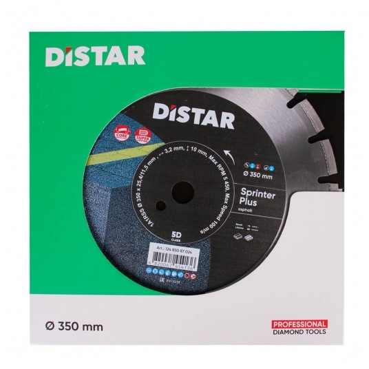 DISTAR TARCZA DIAM 350x10x25,4 SPRINTER PLUS -zdjęcie numer 4
