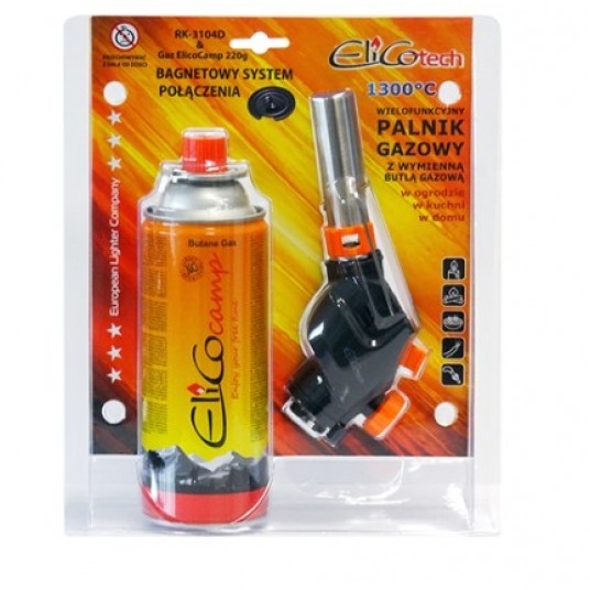 ELICO PALNIK WIELOFUKCYJNY PIECO RK-3104D+GAZ 220g -zdjęcie numer 1