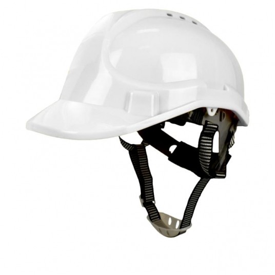 KASK OCHRONNY WALTER 4-PKT WENTYLOWANY BIAŁY -zdjęcie numer 1