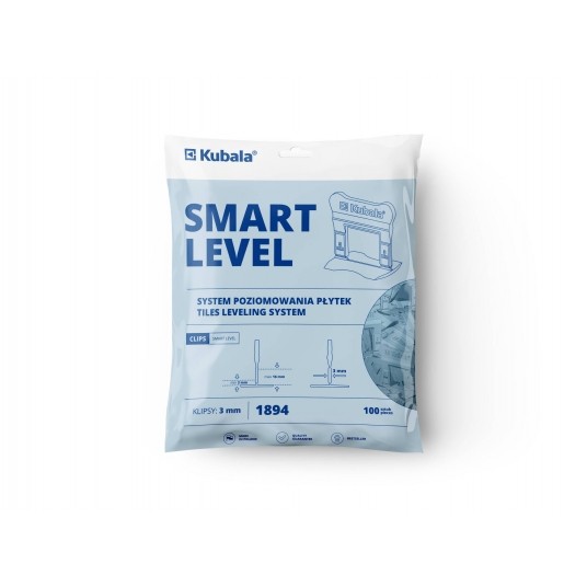 KUBALA SMART LEVEL KLIPSY 3.0mm 100szt 1894 -zdjęcie numer 1