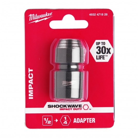 MILWAUKEE ADAPTER 1/2 KWADRAT - 1/4 HEX F -zdjęcie numer 4