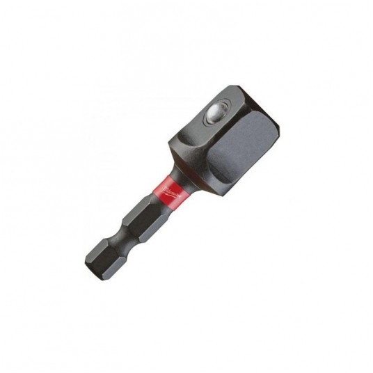 MILWAUKEE ADAPTER 1/4" NA 1/2" SHOCKWAVE -zdjęcie numer 1