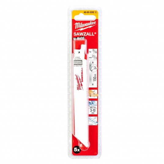 MILWAUKEE BRZESZCZOT SZABLASTY 150/2,5/1,8mm 5292 -zdjęcie numer 2