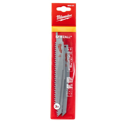 MILWAUKEE BRZESZCZOT SZABLASTY 150/4,2mm HCS 1075 -zdjęcie numer 2