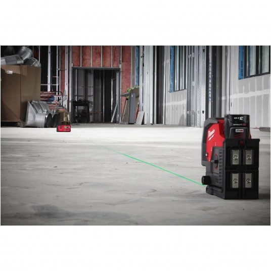 MILWAUKEE DETEKTOR LASEROWY LDR100 ZIEL./ CZERW. -zdjęcie numer 10