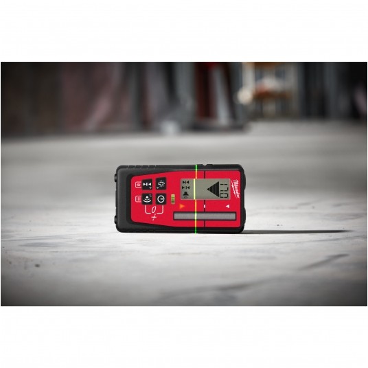 MILWAUKEE DETEKTOR LASEROWY LDR100 ZIEL./ CZERW. -zdjęcie numer 7