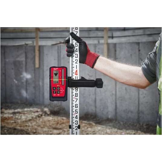 MILWAUKEE DETEKTOR LASEROWY LDR100 ZIEL./ CZERW. -zdjęcie numer 11