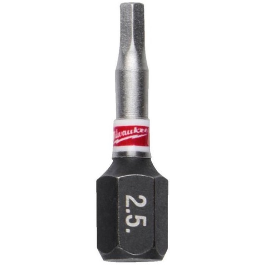 MILWAUKEE GROT IMBUS 2.5mm SHOCKWAVE 3szt -zdjęcie numer 1