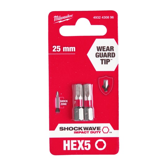 MILWAUKEE GROT IMBUS 5mm SHOCKWAVE -zdjęcie numer 3