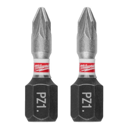 MILWAUKEE GROT PZ1 25mm SHOCKWAVE 3szt. -zdjęcie numer 1