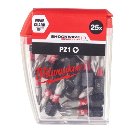 MILWAUKEE GROT PZ1 25mm SHOCKWAVE -zdjęcie numer 3