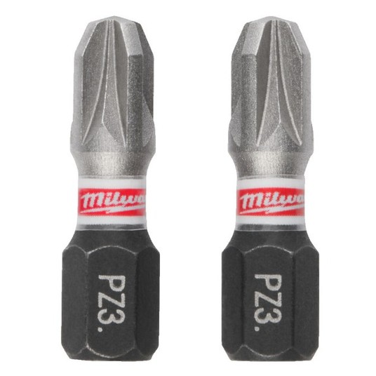 MILWAUKEE GROT PZ3 25mm SHOCKWAVE 3szt. -zdjęcie numer 1