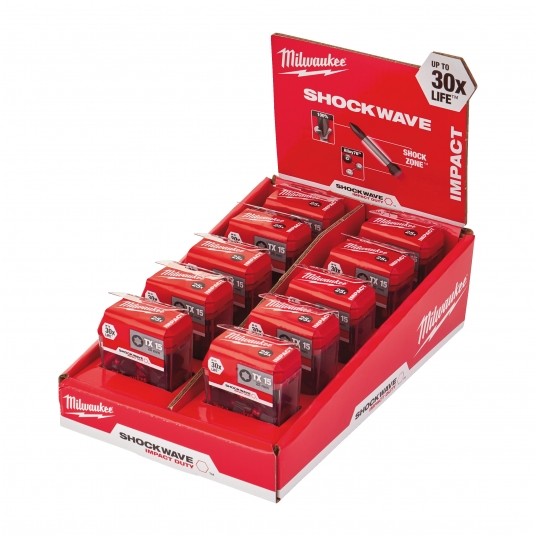 MILWAUKEE GROT TORX TX15 25mm SHOCKWAVE -zdjęcie numer 5