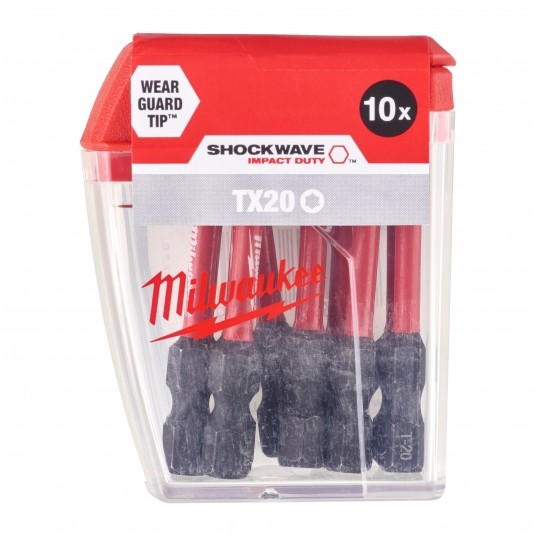 MILWAUKEE GROT TORX TX20 50mm SHOCKWAVE -zdjęcie numer 2