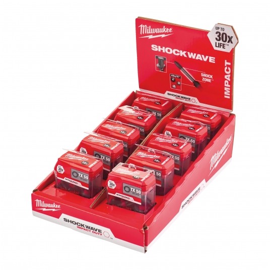 MILWAUKEE GROT TORX TX50 25mm SHOCKWAVE -zdjęcie numer 5