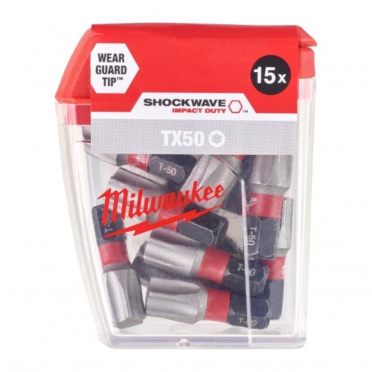 MILWAUKEE GROT TORX TX50 25mm SHOCKWAVE -zdjęcie numer 4