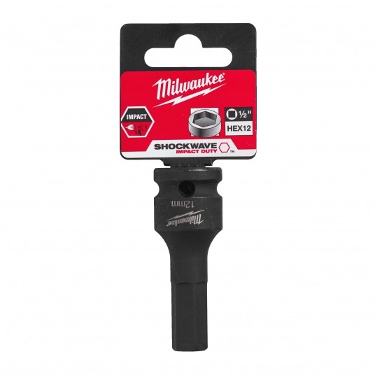 MILWAUKEE KLUCZ WPUSTOWY UDAROWY IMBUS 1/2" HEX 12 -zdjęcie numer 3