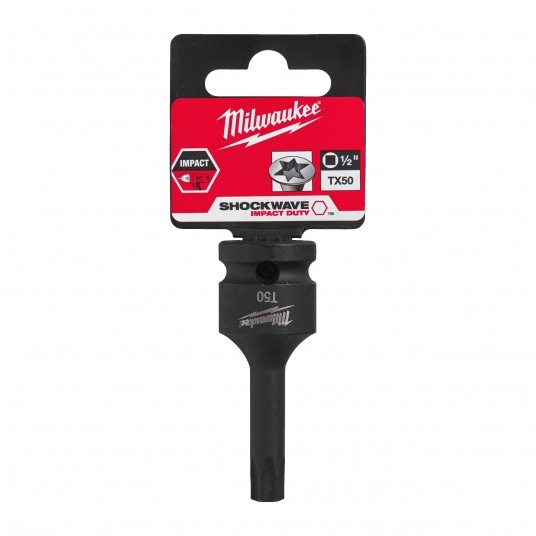 MILWAUKEE KLUCZ WPUSTOWY UDAROWY TORX 1/2" T50 -zdjęcie numer 3