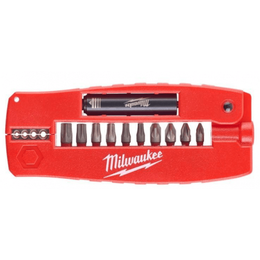 MILWAUKEE KOMPLET BITÓW SHOCKWAVE 12szt 4932430910 -zdjęcie numer 2