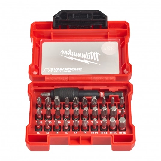 MILWAUKEE KOMPLET BITÓW SHOCKWAVE 32szt 4932464240 -zdjęcie numer 3