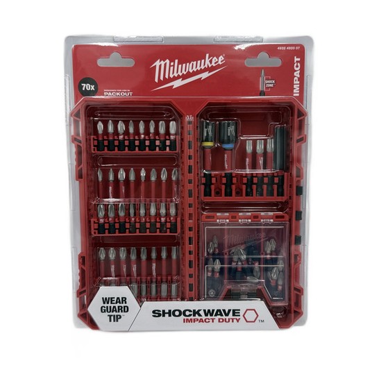 MILWAUKEE KOMPLET BITÓW UDAROWYCH 70szt 4932492007 -zdjęcie numer 1