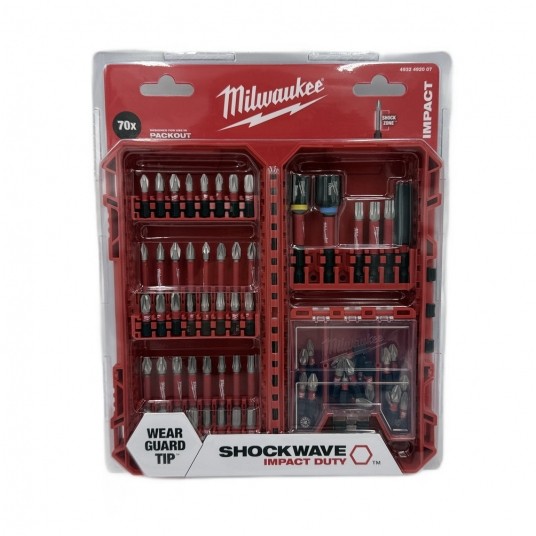 MILWAUKEE KOMPLET BITÓW UDAROWYCH 70szt 4932492007 -zdjęcie numer 1