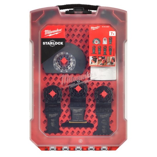 MILWAUKEE KOMPLET BRZESZCZOTÓW DO MULTITOOL 7szt -zdjęcie numer 1