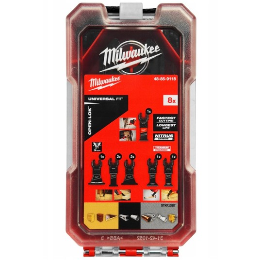 MILWAUKEE KOMPLET BRZESZCZOTÓW MULTITOOL 8szt -zdjęcie numer 1