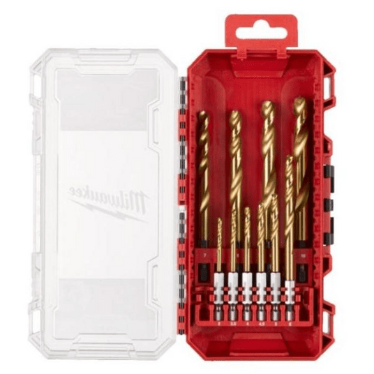 MILWAUKEE KOMPLET WIERTEŁ HSS-G TIT. 1-10mm 10szt -zdjęcie numer 2
