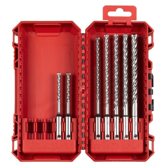 MILWAUKEE KOMPLET WIERTEŁ SDS+ 7szt 4932500061 -zdjęcie numer 3