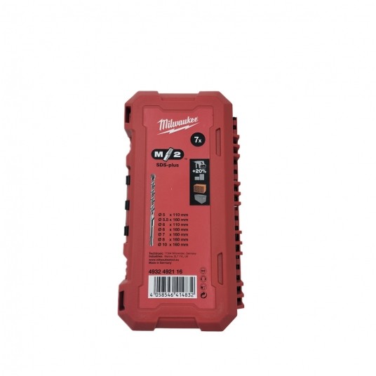 MILWAUKEE KOMPLET WIERTEŁ SDS+ M2 7szt 4932492116 -zdjęcie numer 1