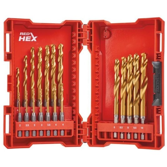 MILWAUKEE KOMPLET WIERTEŁ SHOCKWAVE 19szt 48894760 -zdjęcie numer 1