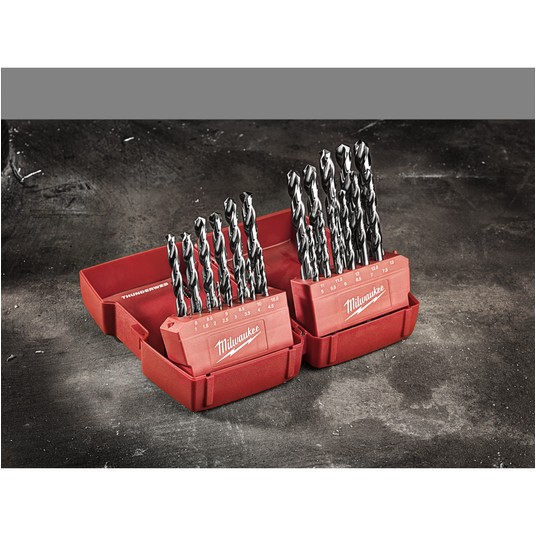 MILWAUKEE KOMPLET WIERTEŁ THW HSS-G 1-13mm 25szt -zdjęcie numer 2
