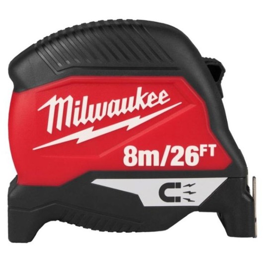MILWAUKEE MIARA ZWIJANA 8m/30 MAGNETIC GEN4 -zdjęcie numer 1