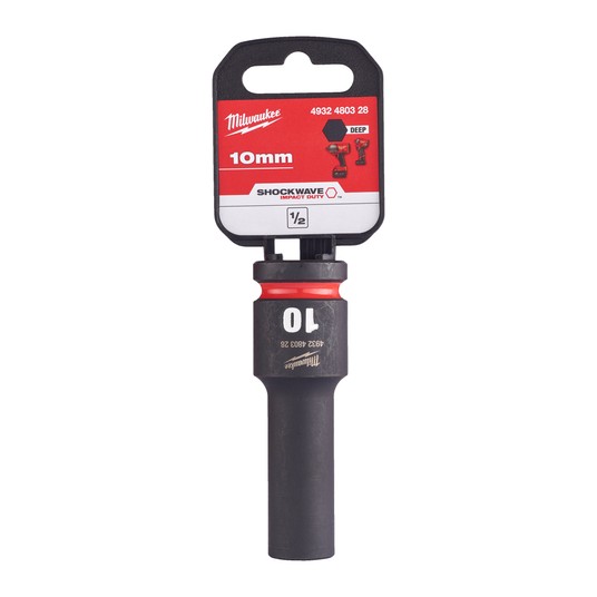 MILWAUKEE NASADKA UDAROWA 1/2" 10mm DŁUGA -zdjęcie numer 3