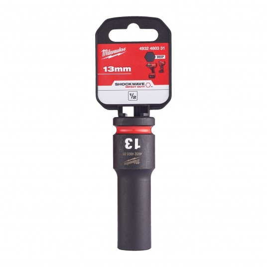 MILWAUKEE NASADKA UDAROWA 1/2" 13mm DŁUGA -zdjęcie numer 3