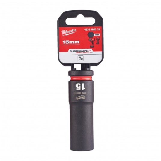 MILWAUKEE NASADKA UDAROWA 1/2" 15mm DŁUGA -zdjęcie numer 3