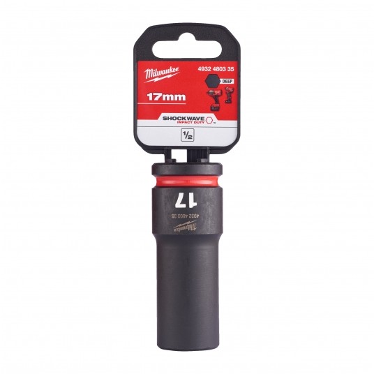 MILWAUKEE NASADKA UDAROWA 1/2" 17mm DŁUGA -zdjęcie numer 3