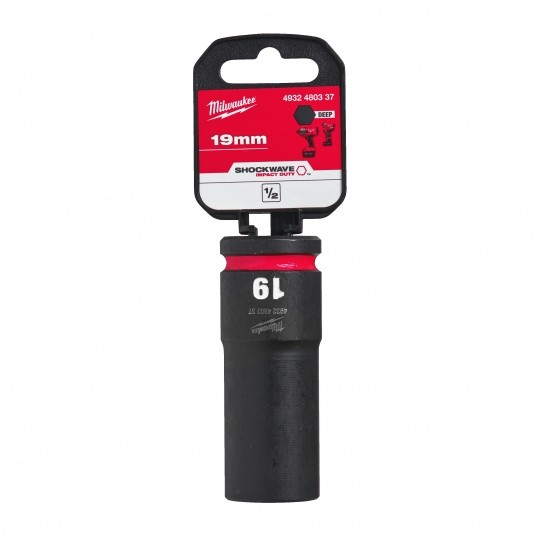 MILWAUKEE NASADKA UDAROWA 1/2" 19mm DŁUGA -zdjęcie numer 3