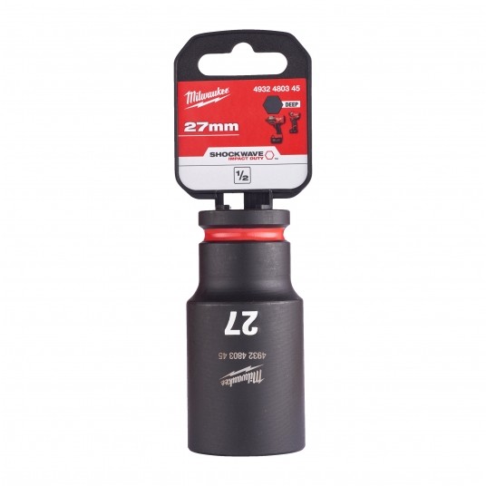 MILWAUKEE NASADKA UDAROWA 1/2" 27mm DŁUGA -zdjęcie numer 3