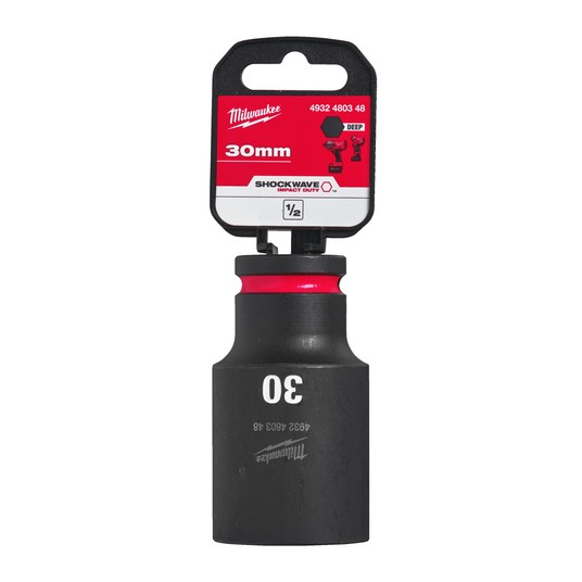 MILWAUKEE NASADKA UDAROWA 1/2" 30mm DŁUGA -zdjęcie numer 2